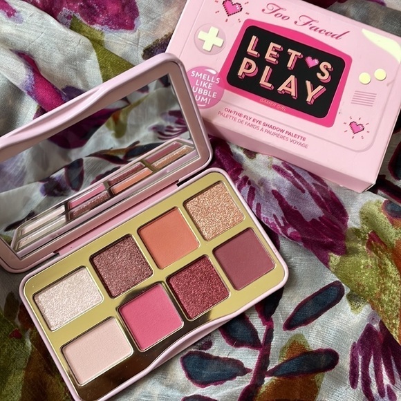 Brand New Too Faced Eye Shadow Set of Three Chocolate Bar Let’s Play Major Love - Picture 7 of 16